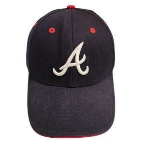 Atlanta Braves Fan‎ Favorite Adjustable Hook & Loop Youth Hat Cap